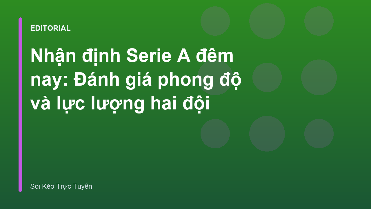 Cầu thủ Serie A đang thi đấu trên sân